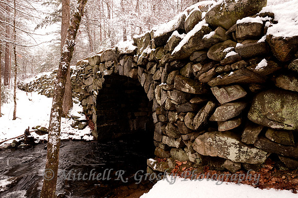 Keystone Bridge in New Salem, Ma