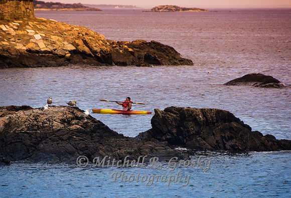 Sunset on Marblehead