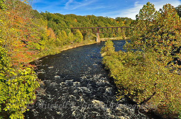 The Connecticut River at the French King Bridge