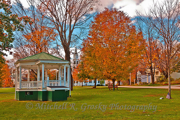 The Gazebo at the Barre Common