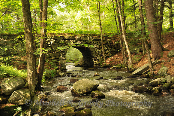Keystone Bridge in New Salem, Ma