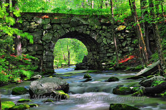 Keystone Bridge in New Salem, Ma