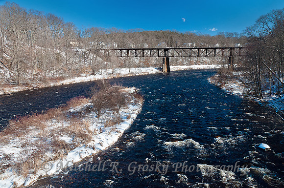 Millers River in Turners Falls, MA